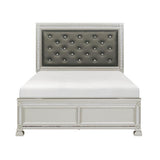 Bevelle Silver California King Bed