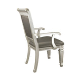 Bevelle Silver Arm Chair