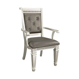 Bevelle Silver Arm Chair