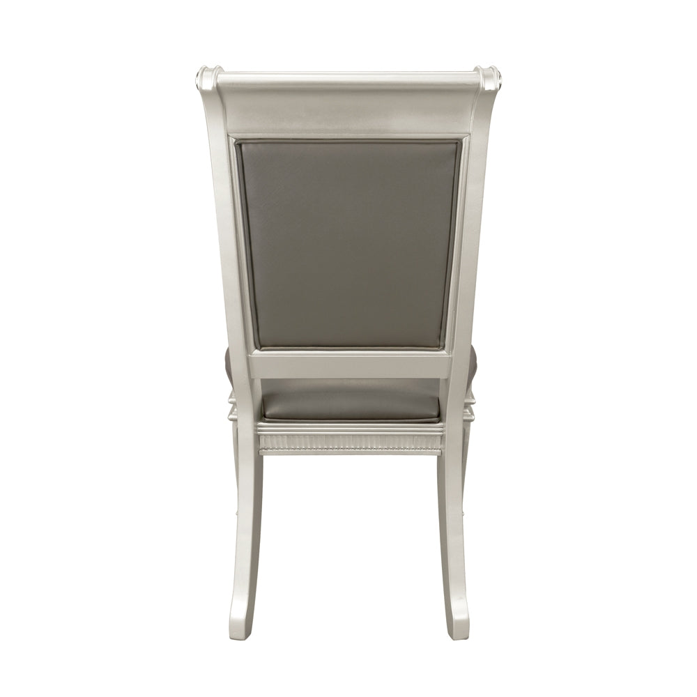 Bevelle Silver Side Chair