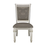 Bevelle Silver Side Chair