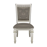 Bevelle Silver Side Chair