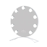 Hollywood Round Tri-tone LED Vanity Mirror