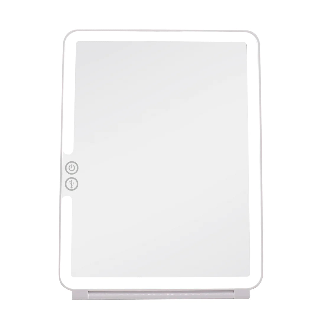 Touch Pad 2.0 Rechargeable LED Makeup Mirror with Flip Cover