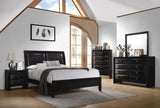 Briana Black 8-Drawer Dresser With Mirror