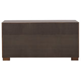 Jessica 6-Drawer Dresser Cappuccino