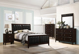 Carlton Cappuccino 4-Piece Full Bedroom Set