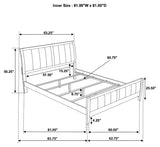 Carlton Cappuccino 4-Piece Queen Bedroom Set