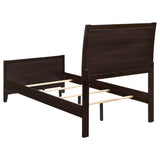 Carlton Cappuccino 4-Piece Twin Bedroom Set