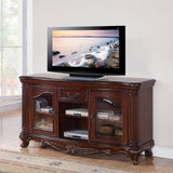 Remington Brown Cherry Finish Tv Stand