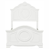 Lucida White Twin Bed