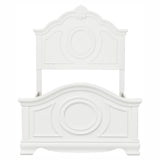 Lucida White Twin Bed