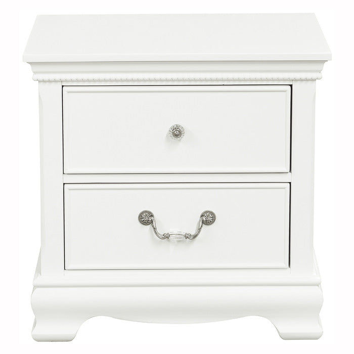 Lucida White Night Stand