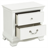 Lucida White Night Stand