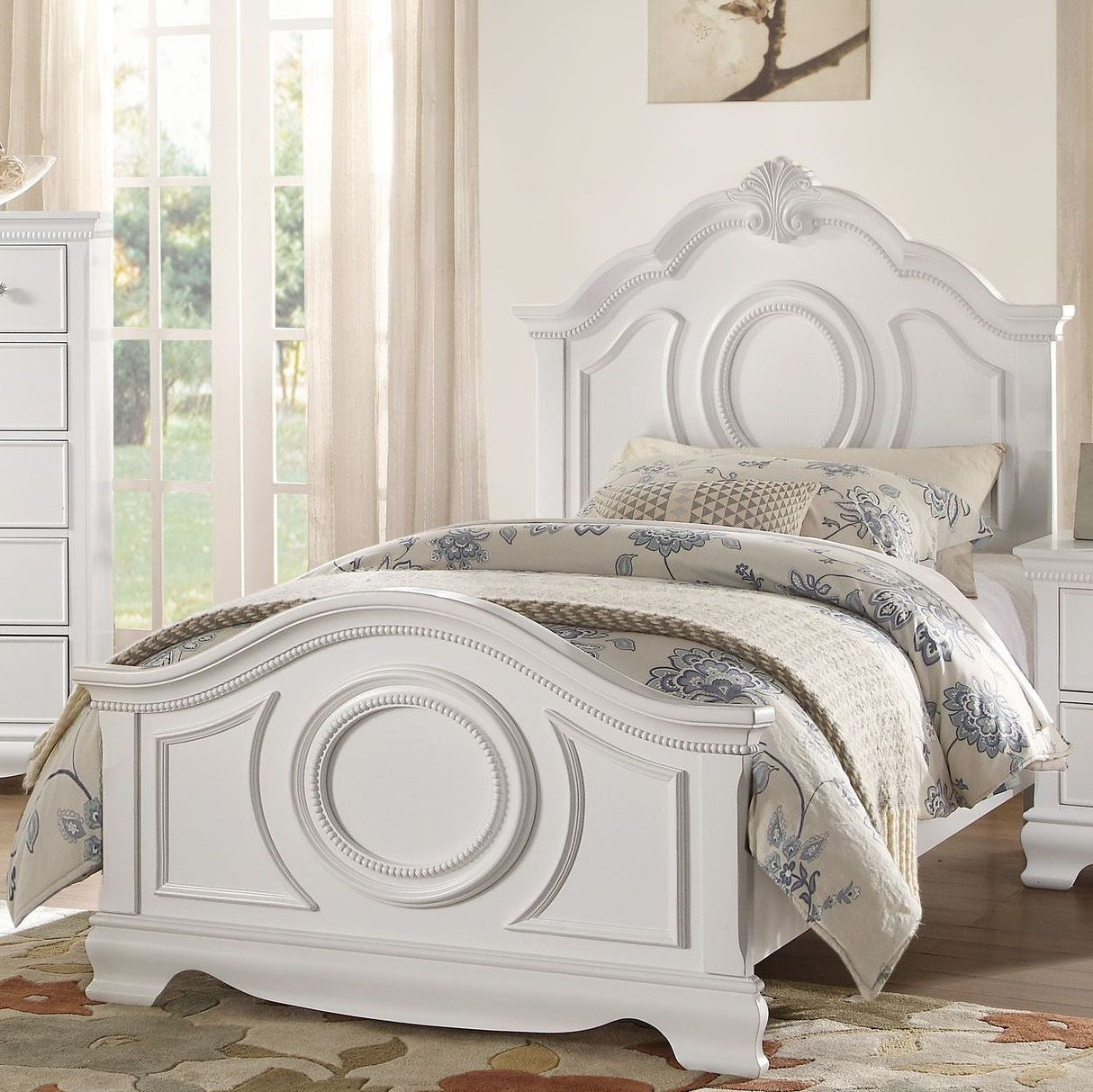 Lucida White Youth Bedroom Set