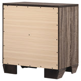 Kauffman 2-Drawer Nightstand Washed Taupe