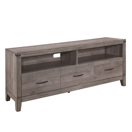 Woodrow Brownish Gray Tv Console