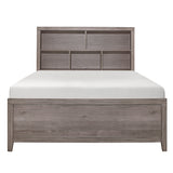 Woodrow Brownish Gray Queen Platform Bed