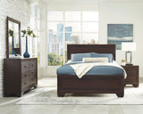 Kauffman Dark Cocoa 4-Piece California King Bedroom Set