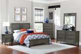 Garcia Gray Eastern King Bed