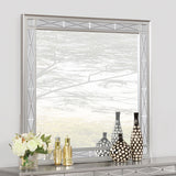 Leighton Beveled Mirror Metallic Mercury