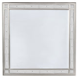 Leighton Beveled Mirror Metallic Mercury