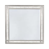 Leighton Beveled Mirror Metallic Mercury