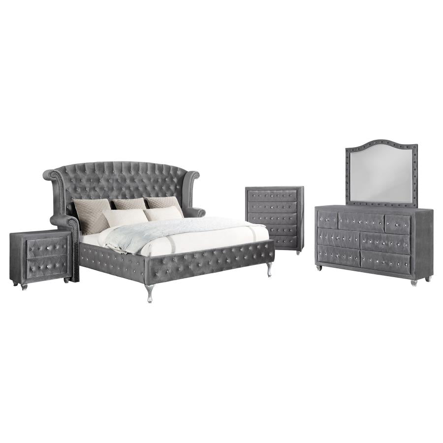 Deanna Grey 5-Piece Queen Bedroom Set