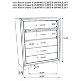 Miranda White 5-Piece Full Bedroom Set