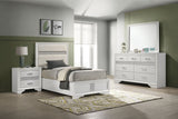 Miranda White 4-Piece Twin Bedroom Set