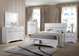 Miranda White 7-Drawer Dresser With Mirror