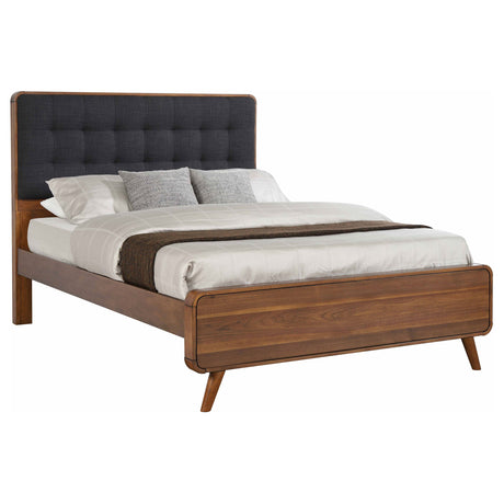 Robyn Dark Walnut 5-Piece California King Bedroom Set