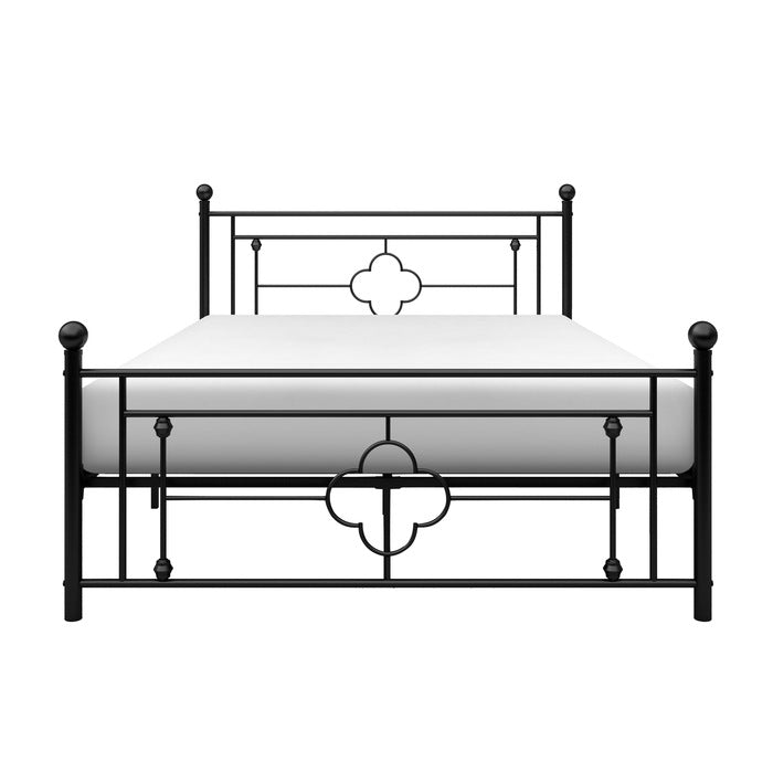 Morris Black Full Metal Platform Bed