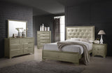 Beaumont Champagne 7-Drawer Dresser With Mirror