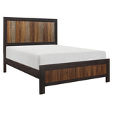 Cooper Multi-Tone Wire Brushed Es Queen Bed