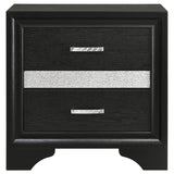 Miranda Black 4-Piece Full Bedroom Set