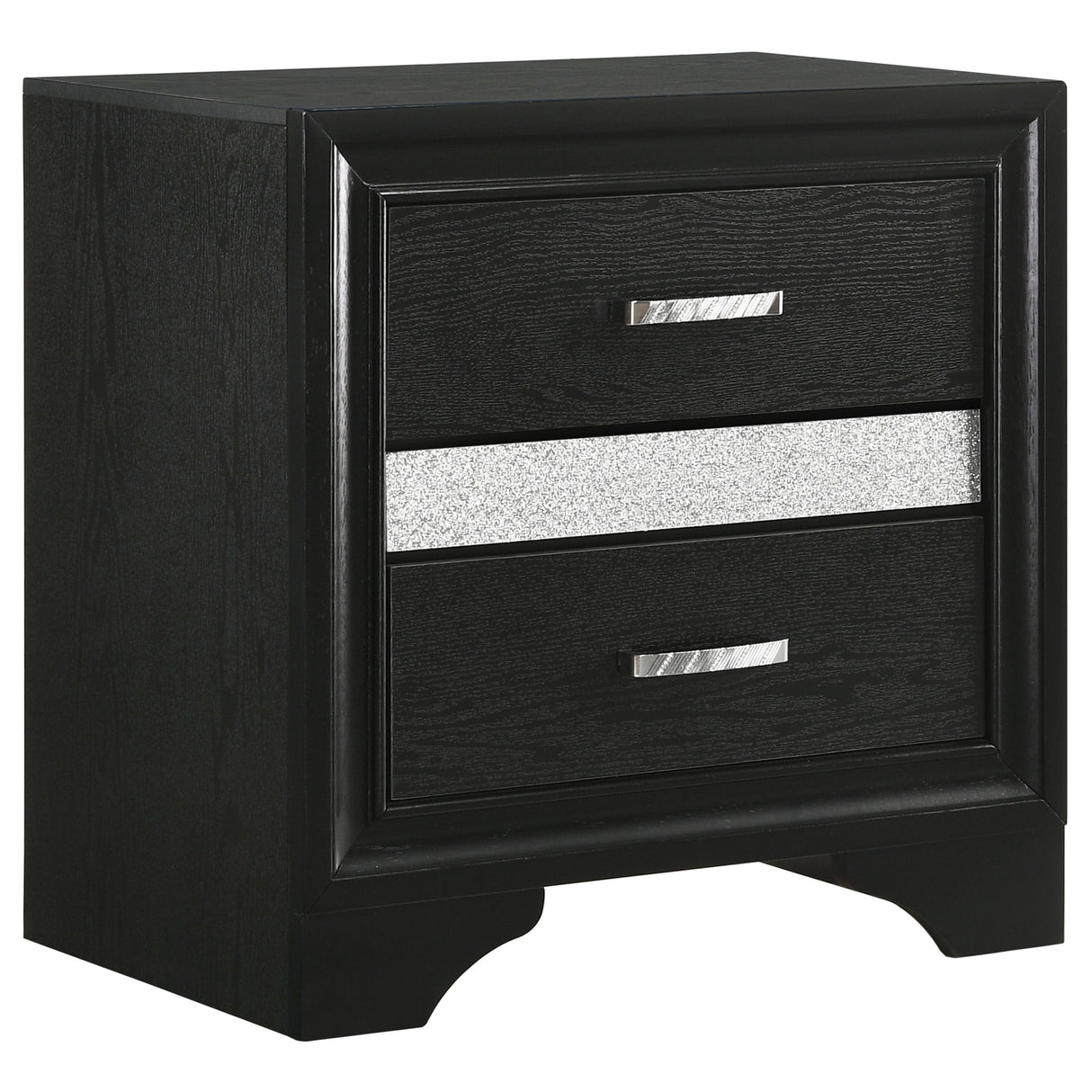 Miranda Black 5-Piece Full Bedroom Set