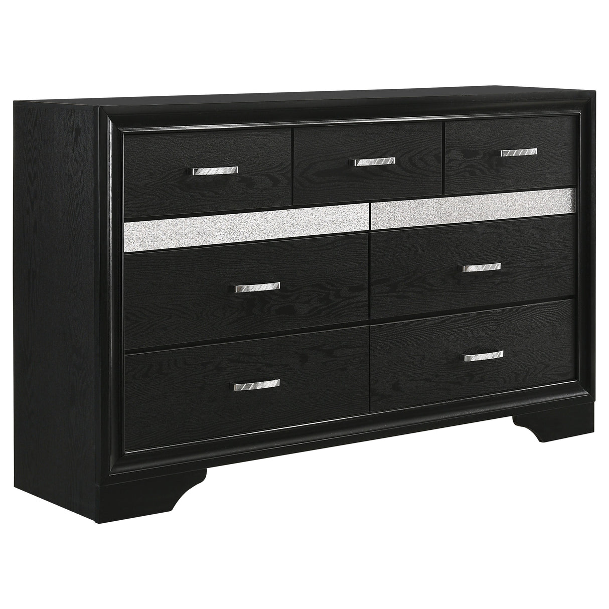 Miranda Black 4-Piece Twin Bedroom Set