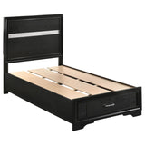 Miranda Black 4-Piece Twin Bedroom Set