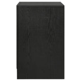 Miranda 2-Drawer Nightstand Tray Black