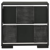 Blacktoft 2-Drawer Nightstand Black