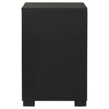 Blacktoft 2-Drawer Nightstand Black