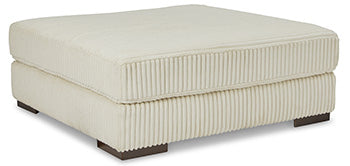 Lindyn Ivory Oversized Accent Ottoman