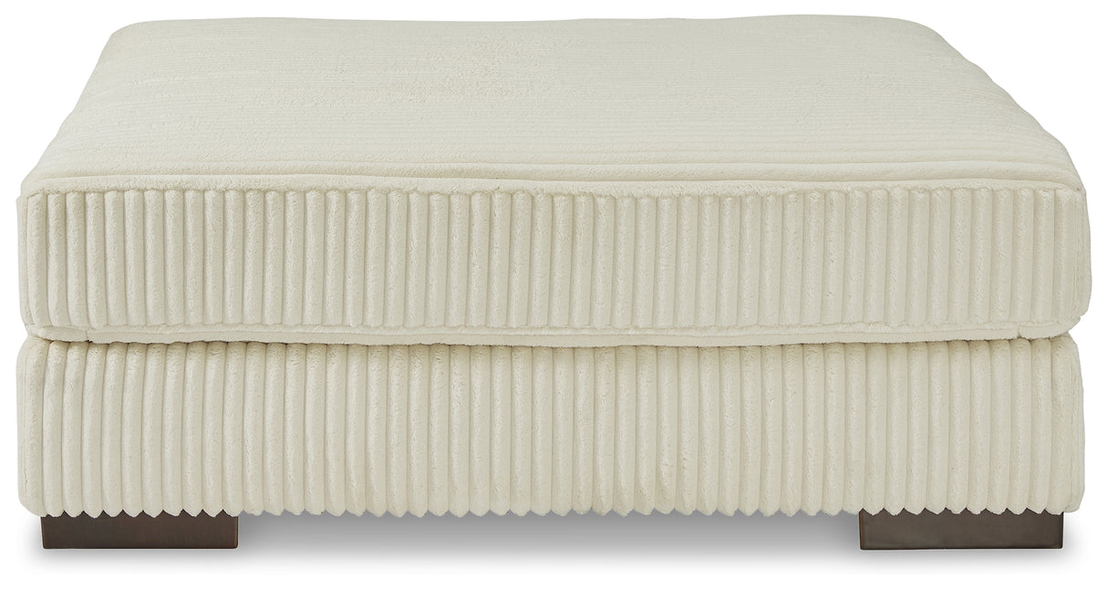 Lindyn Ivory Oversized Accent Ottoman