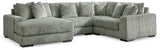 Lindyn 4-Piece Sectionals with Chair