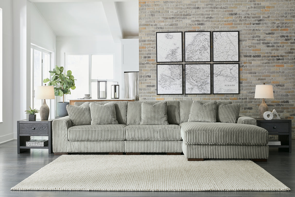 Lindyn 3-Piece Sectional and Chair