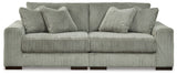 Lindyn 2-Piece Sectional Sofa and Oversized Swivel Accent Chair