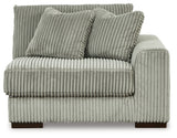 Lindyn 2-Piece Sectional Sofa and Oversized Swivel Accent Chair