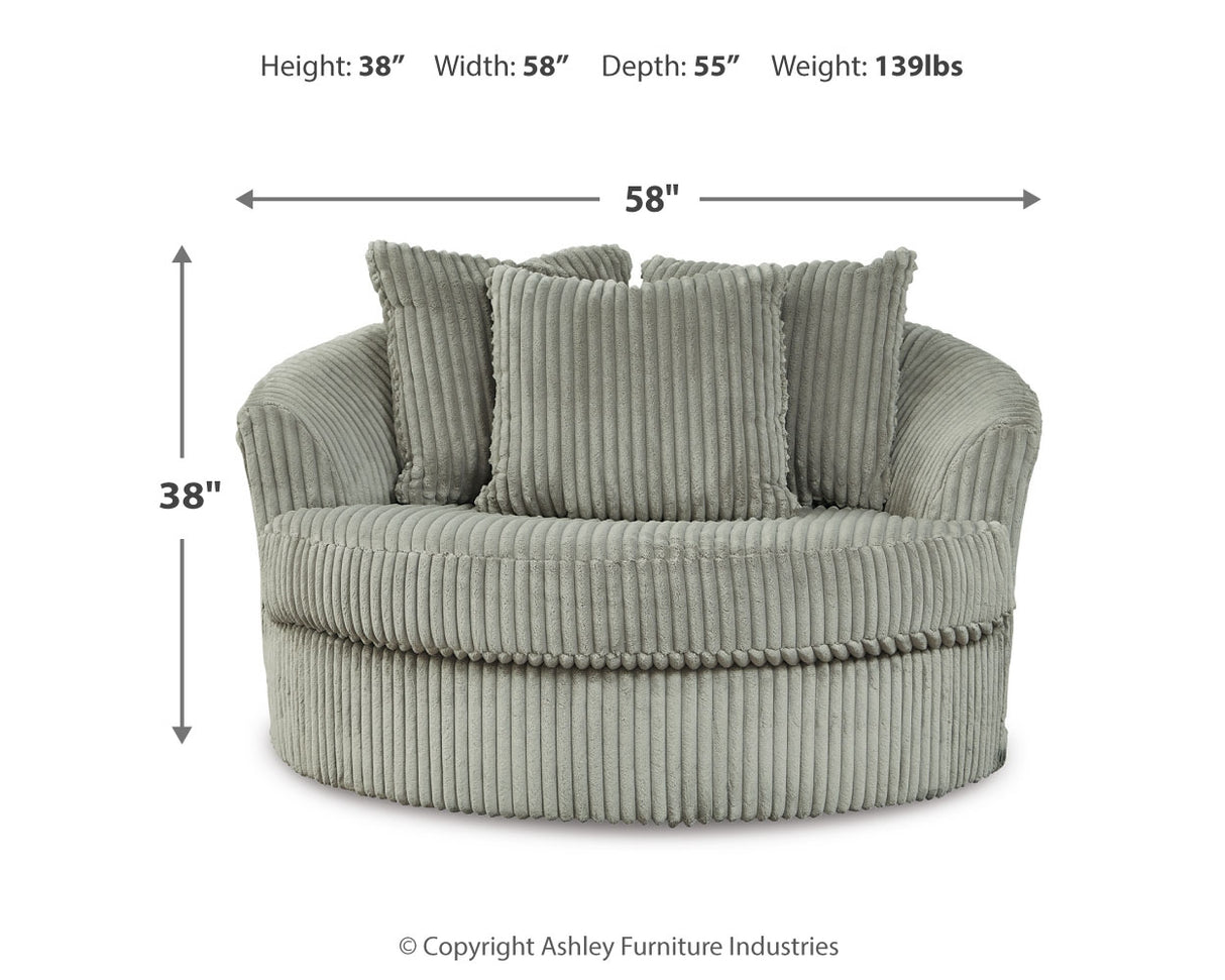 Lindyn 4-Piece Sectionals with Chair