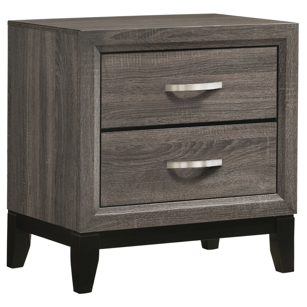 Watson Grey Oak 4-Piece Full Bedroom Set